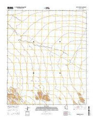 Kofa Deep Well Arizona Current topographic map, 1:24000 scale, 7.5 X 7.5 Minute, Year 2014