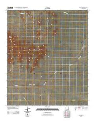 Kohatk Arizona Historical topographic map, 1:24000 scale, 7.5 X 7.5 Minute, Year 2011