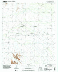 Kots Kug Ranch Arizona Historical topographic map, 1:24000 scale, 7.5 X 7.5 Minute, Year 1996