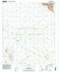 Kupk Arizona Historical topographic map, 1:24000 scale, 7.5 X 7.5 Minute, Year 1996
