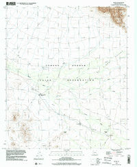 Kupk Arizona Historical topographic map, 1:24000 scale, 7.5 X 7.5 Minute, Year 1996