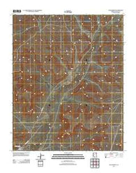 Kykotsmovi Arizona Historical topographic map, 1:24000 scale, 7.5 X 7.5 Minute, Year 2011