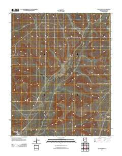 Kykotsmovi Arizona Historical topographic map, 1:24000 scale, 7.5 X 7.5 Minute, Year 2011