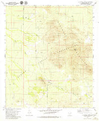 La Tortuga Butte Arizona Historical topographic map, 1:24000 scale, 7.5 X 7.5 Minute, Year 1979