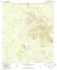 La Tortuga Butte Arizona Historical topographic map, 1:24000 scale, 7.5 X 7.5 Minute, Year 1979