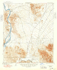 Laguna Arizona Historical topographic map, 1:62500 scale, 15 X 15 Minute, Year 1929