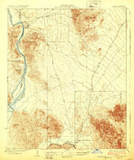 Laguna Arizona Historical topographic map, 1:62500 scale, 15 X 15 Minute, Year 1929