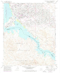 Lake Havasu City South Arizona Historical topographic map, 1:24000 scale, 7.5 X 7.5 Minute, Year 1970