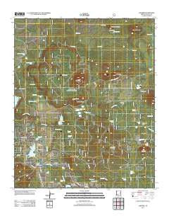 Lakeside Arizona Historical topographic map, 1:24000 scale, 7.5 X 7.5 Minute, Year 2011