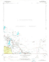 Lakeside Arizona Historical topographic map, 1:24000 scale, 7.5 X 7.5 Minute, Year 1976