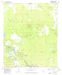 Lakeside Arizona Historical topographic map, 1:24000 scale, 7.5 X 7.5 Minute, Year 1977
