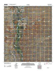 Land Arizona Historical topographic map, 1:24000 scale, 7.5 X 7.5 Minute, Year 2011