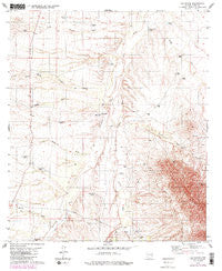 Las Guijas Arizona Historical topographic map, 1:24000 scale, 7.5 X 7.5 Minute, Year 1979