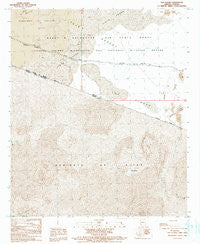 Las Playas Arizona Historical topographic map, 1:24000 scale, 7.5 X 7.5 Minute, Year 1990