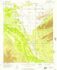 Laveen Arizona Historical topographic map, 1:24000 scale, 7.5 X 7.5 Minute, Year 1952