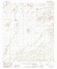 Lazy J Ranch Arizona Historical topographic map, 1:24000 scale, 7.5 X 7.5 Minute, Year 1985