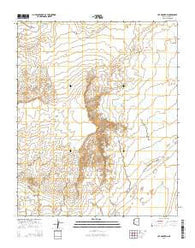 Lee Mountain Arizona Current topographic map, 1:24000 scale, 7.5 X 7.5 Minute, Year 2014