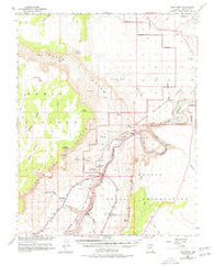 Lees Ferry Arizona Historical topographic map, 1:62500 scale, 15 X 15 Minute, Year 1954