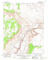 Lees Ferry Arizona Historical topographic map, 1:62500 scale, 15 X 15 Minute, Year 1954