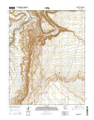 Lees Ferry Arizona Current topographic map, 1:24000 scale, 7.5 X 7.5 Minute, Year 2014