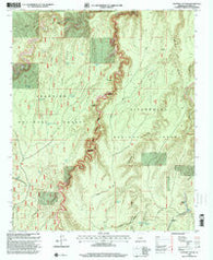 Leonard Canyon Arizona Historical topographic map, 1:24000 scale, 7.5 X 7.5 Minute, Year 1998