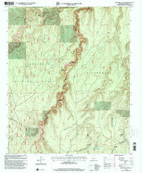 Leonard Canyon Arizona Historical topographic map, 1:24000 scale, 7.5 X 7.5 Minute, Year 1998