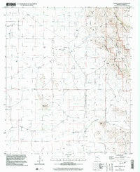 Leslie Canyon Arizona Historical topographic map, 1:24000 scale, 7.5 X 7.5 Minute, Year 1996