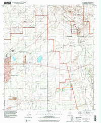 Lewis Springs Arizona Historical topographic map, 1:24000 scale, 7.5 X 7.5 Minute, Year 1996