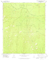 Limestone Canyon North Arizona Historical topographic map, 1:24000 scale, 7.5 X 7.5 Minute, Year 1977