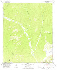 Limestone Canyon South Arizona Historical topographic map, 1:24000 scale, 7.5 X 7.5 Minute, Year 1977