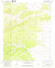 Limestone Peak Arizona Historical topographic map, 1:24000 scale, 7.5 X 7.5 Minute, Year 1979