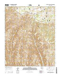 Limestone Canyon North Arizona Current topographic map, 1:24000 scale, 7.5 X 7.5 Minute, Year 2014