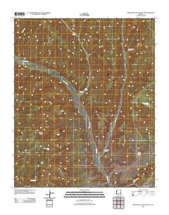 Limestone Canyon South Arizona Historical topographic map, 1:24000 scale, 7.5 X 7.5 Minute, Year 2011