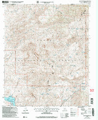 Lion Mountain Arizona Historical topographic map, 1:24000 scale, 7.5 X 7.5 Minute, Year 2004