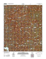 Lion Mountain Arizona Historical topographic map, 1:24000 scale, 7.5 X 7.5 Minute, Year 2011