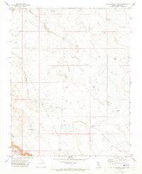 Little Clayhole Valley Arizona Historical topographic map, 1:24000 scale, 7.5 X 7.5 Minute, Year 1971