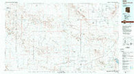 Little Horn Mountains Arizona Historical topographic map, 1:100000 scale, 30 X 60 Minute, Year 1988