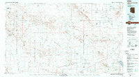 Little Horn Mountains Arizona Historical topographic map, 1:100000 scale, 30 X 60 Minute, Year 1988