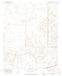 Little Lithodendron Tank Arizona Historical topographic map, 1:24000 scale, 7.5 X 7.5 Minute, Year 1972