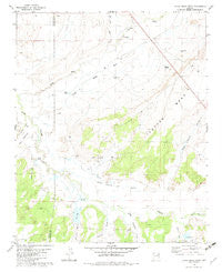Little Milky Wash Arizona Historical topographic map, 1:24000 scale, 7.5 X 7.5 Minute, Year 1982