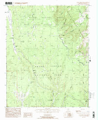 Little Park Lake Arizona Historical topographic map, 1:24000 scale, 7.5 X 7.5 Minute, Year 1988