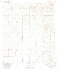 Little Table Top Arizona Historical topographic map, 1:24000 scale, 7.5 X 7.5 Minute, Year 1981