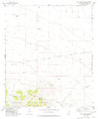 Little Wood Canyon Arizona Historical topographic map, 1:24000 scale, 7.5 X 7.5 Minute, Year 1974