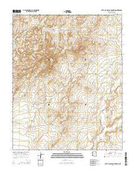 Little Black Spot Mountain Arizona Current topographic map, 1:24000 scale, 7.5 X 7.5 Minute, Year 2014
