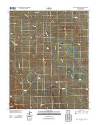 Little Clayhole Valley Arizona Historical topographic map, 1:24000 scale, 7.5 X 7.5 Minute, Year 2011