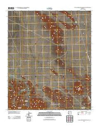 Little Horn Mountains NE Arizona Historical topographic map, 1:24000 scale, 7.5 X 7.5 Minute, Year 2011