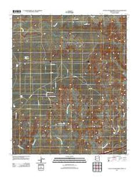 Little Lithodendron Tank Arizona Historical topographic map, 1:24000 scale, 7.5 X 7.5 Minute, Year 2011