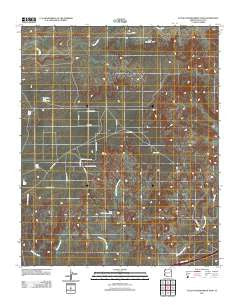Little Lithodendron Tank Arizona Historical topographic map, 1:24000 scale, 7.5 X 7.5 Minute, Year 2011