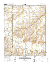 Little Milky Wash Arizona Current topographic map, 1:24000 scale, 7.5 X 7.5 Minute, Year 2014