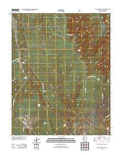Little Park Lake Arizona Historical topographic map, 1:24000 scale, 7.5 X 7.5 Minute, Year 2012